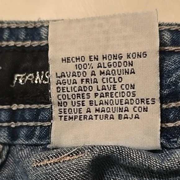 REVOLT Jeans Co. Women's 3 Cargo Denim Streetwear Y2K Utility Skater Distressed - Picture 13 of 13